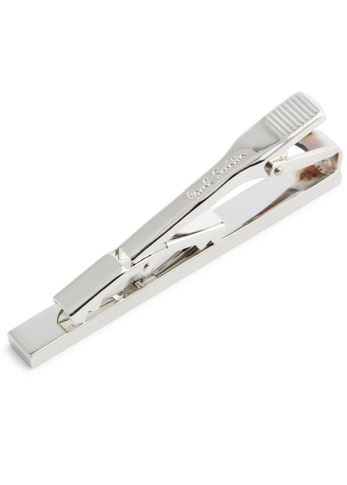 Paul Smith Logo-engraved tie Clip - Silver Cover