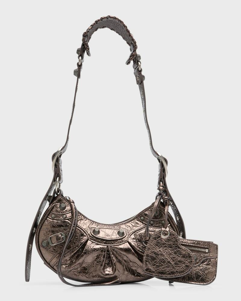 Balenciaga Le Cagole XS Metallic Shoulder Bag Cover