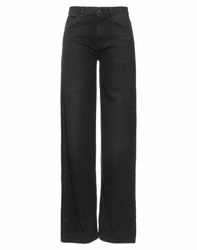 Pinko Woman Jeans Black Cotton Cover