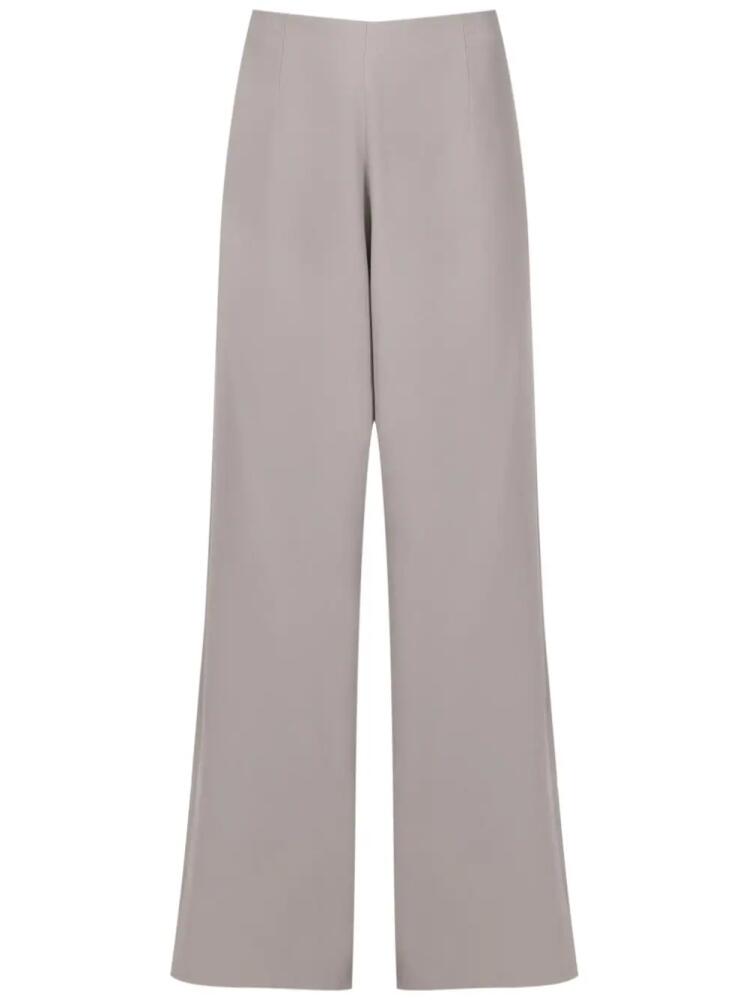 Uma | Raquel Davidowicz flared straight-leg trousers - Grey Cover