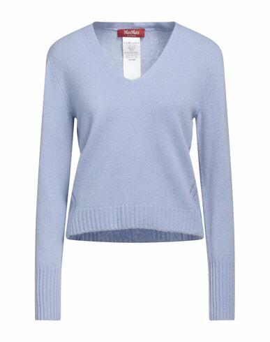 Max Mara Studio Woman Sweater Sky blue Cashmere Cover