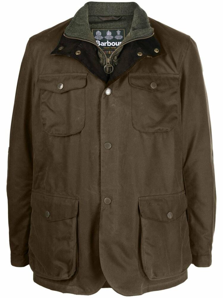 Barbour Ogston waxed jacket - Green Cover