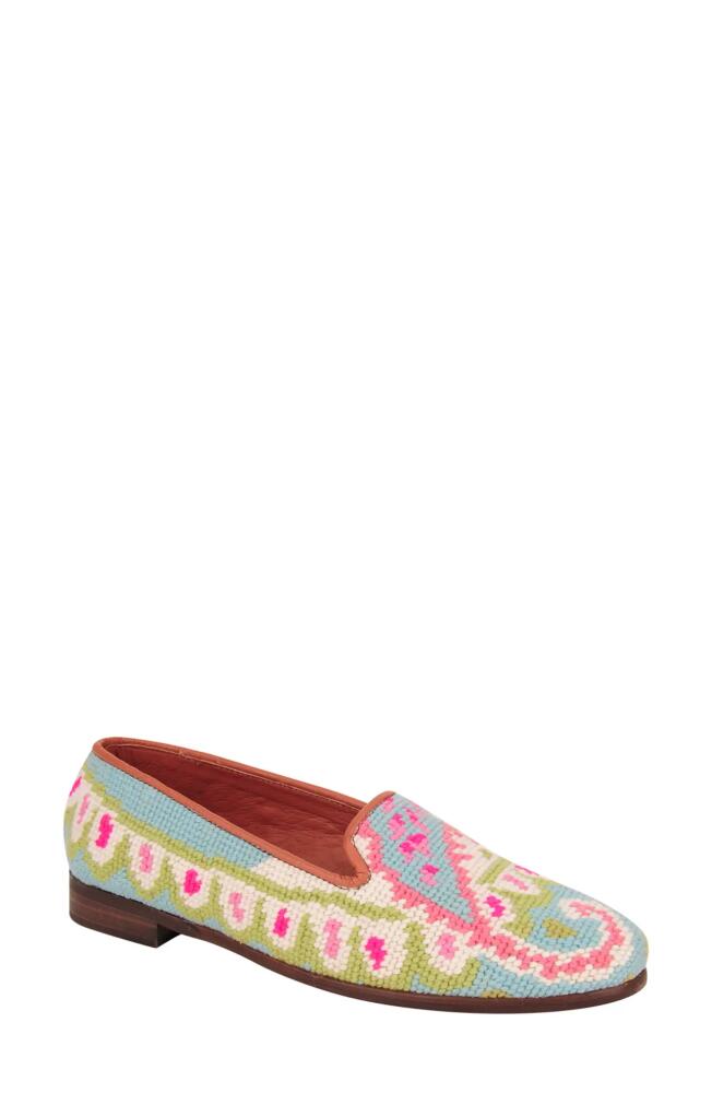 ByPaige BY PAIGE Needlepoint Paisley Flat in Preppy Paisley Cover