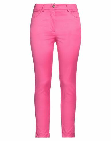 Atos Lombardini Woman Pants Fuchsia Cotton, Polyamide, Elastane Cover