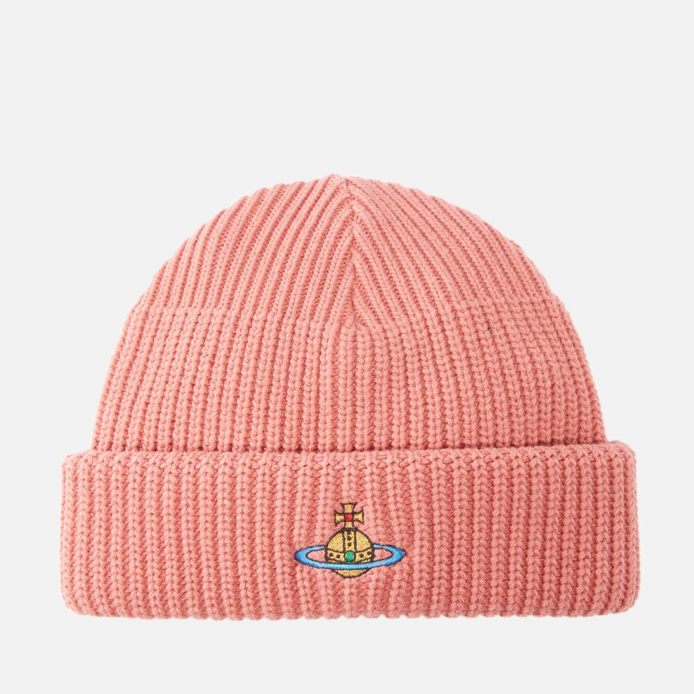 Vivienne Westwood Sporty Ribbed Wool Beanie Cover