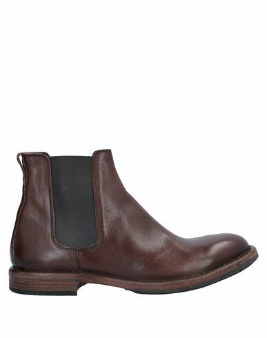 Moma Man Ankle boots Dark brown Soft Leather Cover