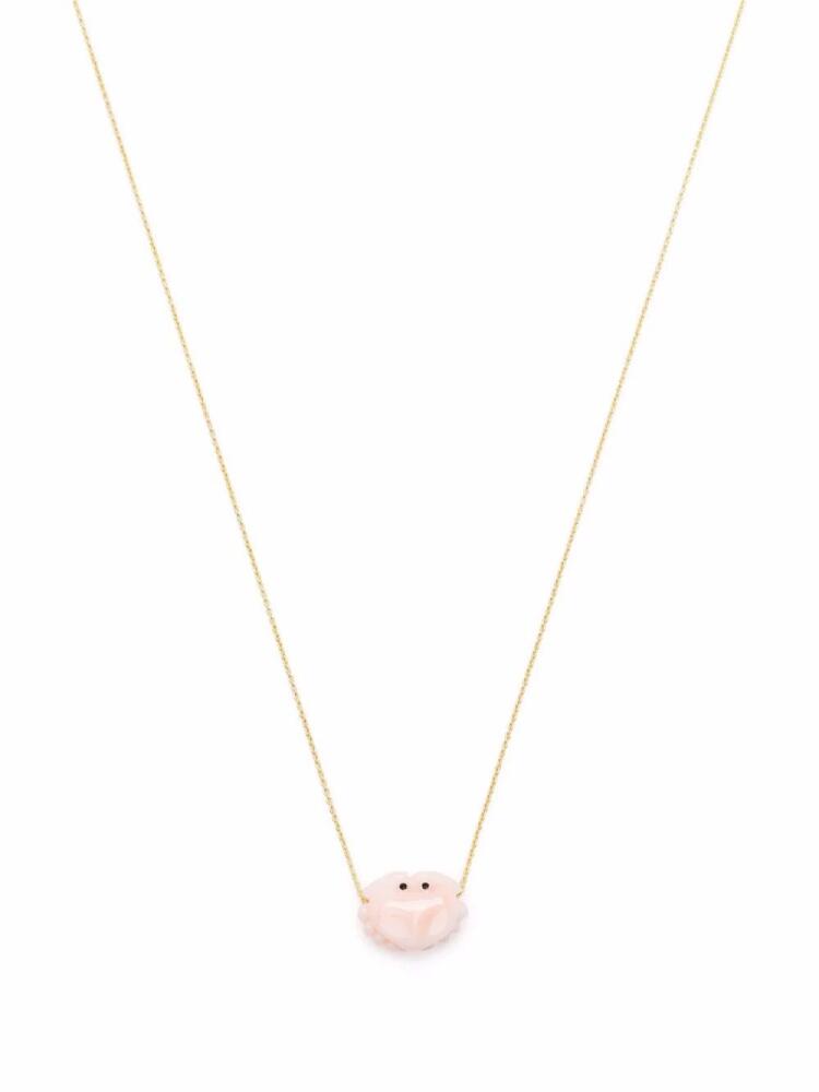 Aliita statement pendant necklace - Gold Cover