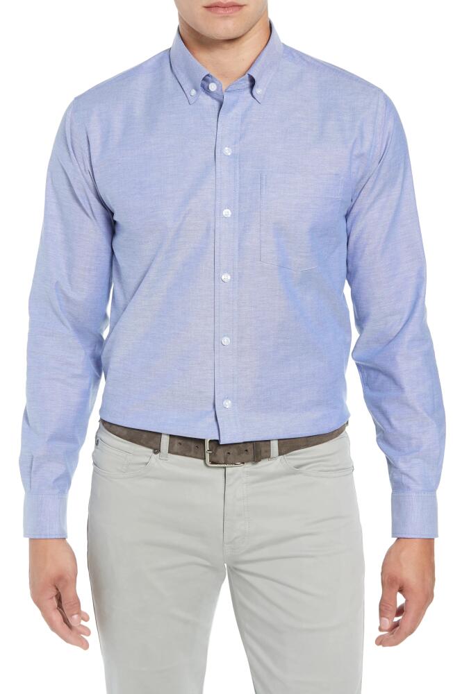 Cutter & Buck Classic Fit Oxford Sport Shirt in French Blue Cover