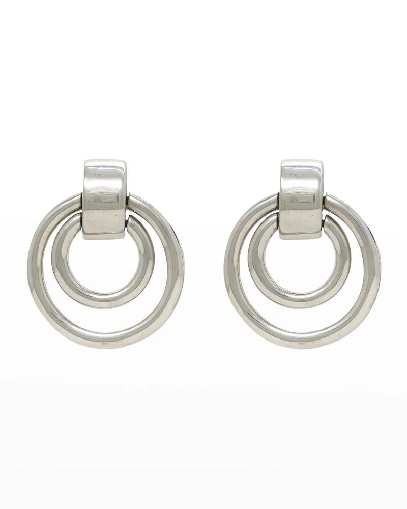 Ben-Amun Silver Clip-On Earrings Cover