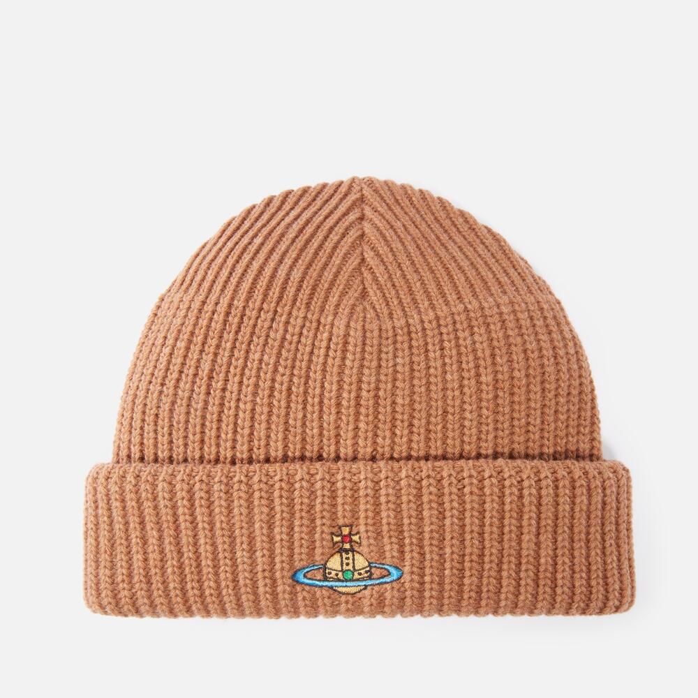 Vivienne Westwood Sporty Ribbed Wool Beanie Cover