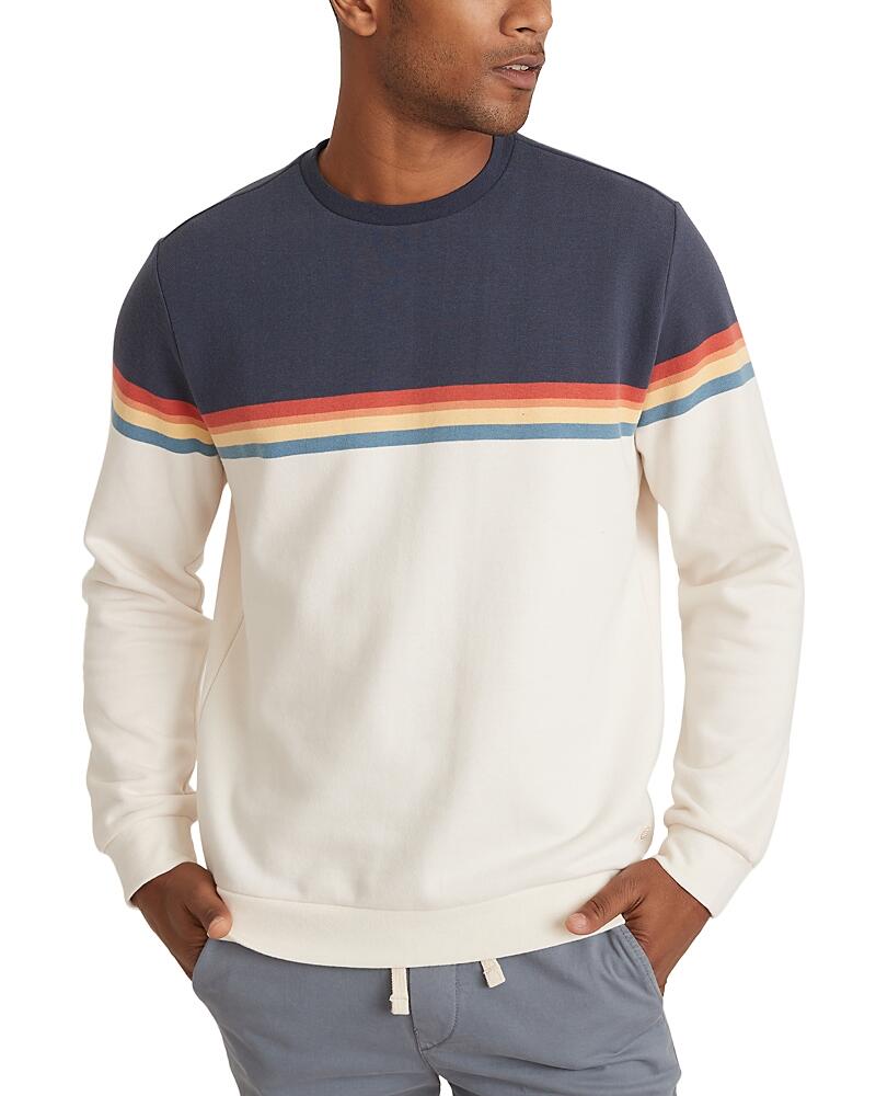 Marine Layer Sunset Stripe Sweatshirt Cover