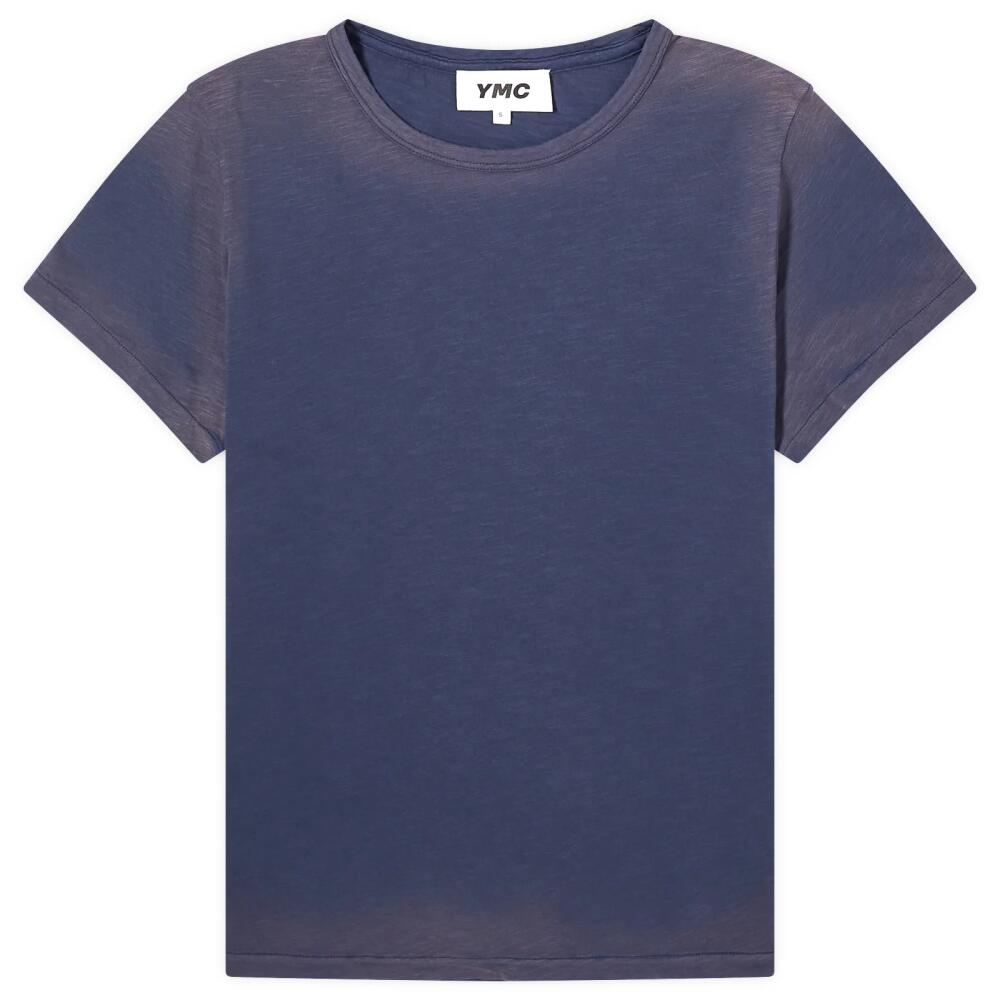 YMC Women's Day T-Shirt in Washed Navy Cover