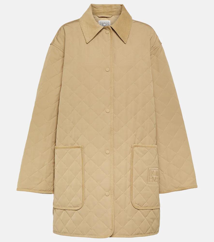 Toteme Oversized quilted jacket Cover