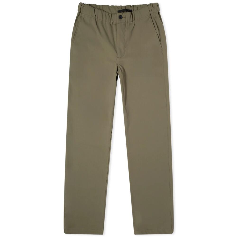 Norse Projects Men's Ezra Relaxed Solotex Twill Trousers in Sediment Green Cover