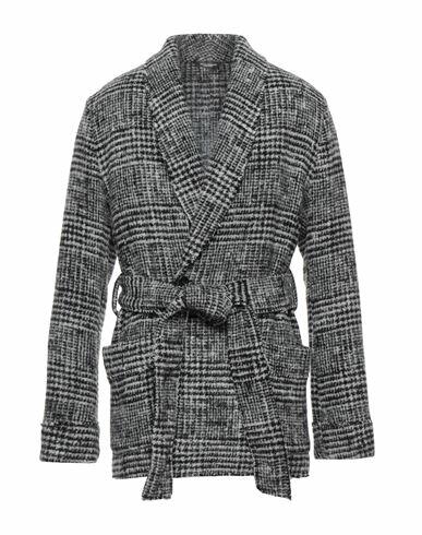 Dolce & gabbana Man Coat Grey Wool, Alpaca wool, Polyamide Cover