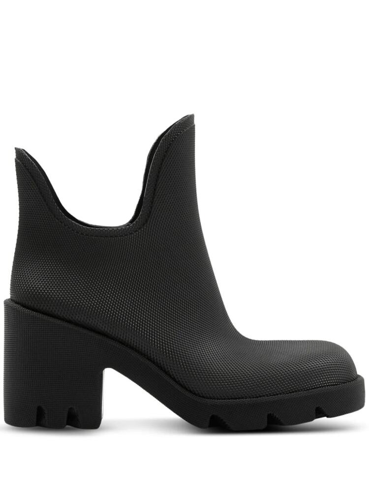 Burberry Marsh ankle rain boots - Black Cover