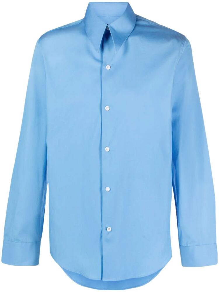 FURSAC long-sleeve cotton shirt - Blue Cover