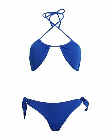 4giveness Woman Bikini Blue Polyamide, Elastane Cover