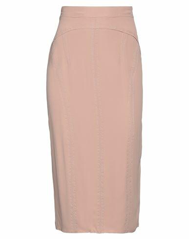 N°21 Woman Midi skirt Blush Acetate, Silk Cover