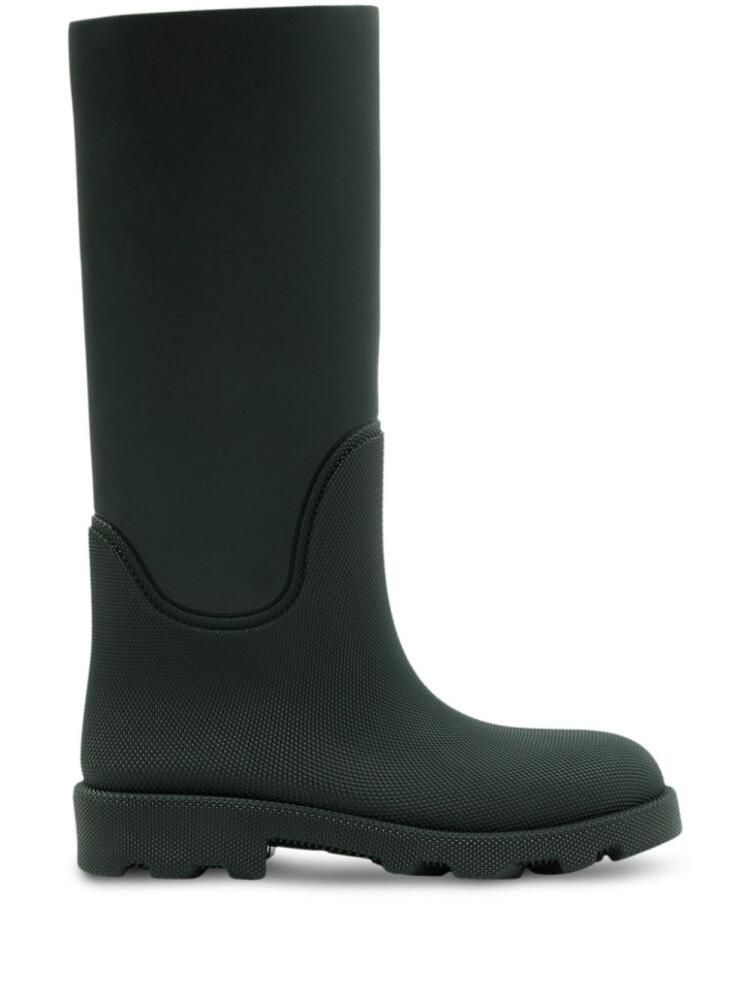 Burberry Marsh calf-length rain boots - Green Cover