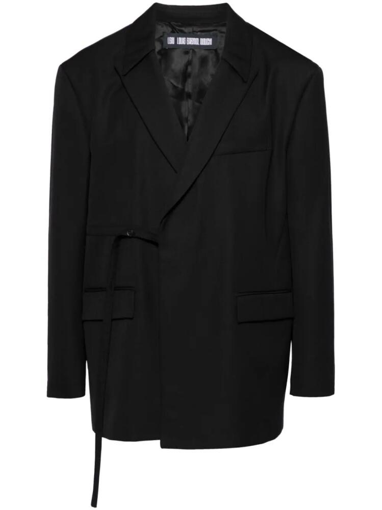 LGN LOUIS GABRIEL NOUCHI double-breasted blazer - Black Cover