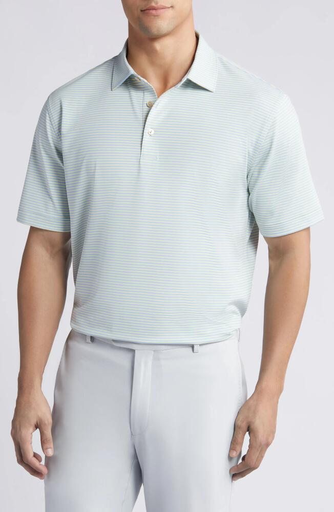 Peter Millar Hales Performance Jersey Polo in Cottage Blue Cover