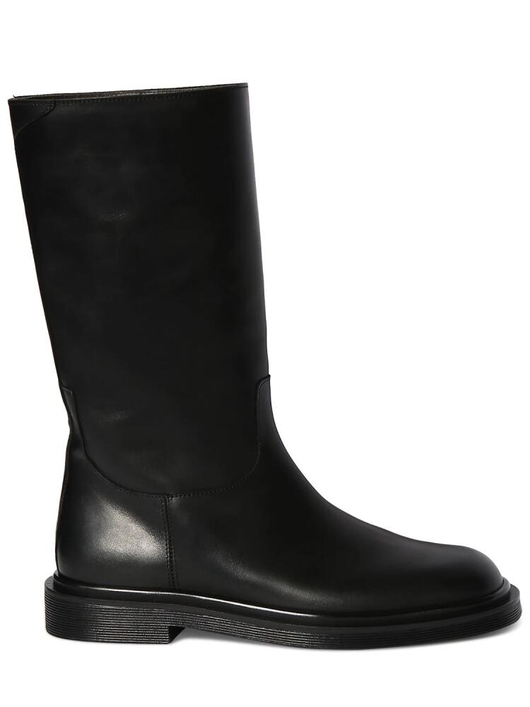 THE ROW Ranger Tubo Leather Boots Cover