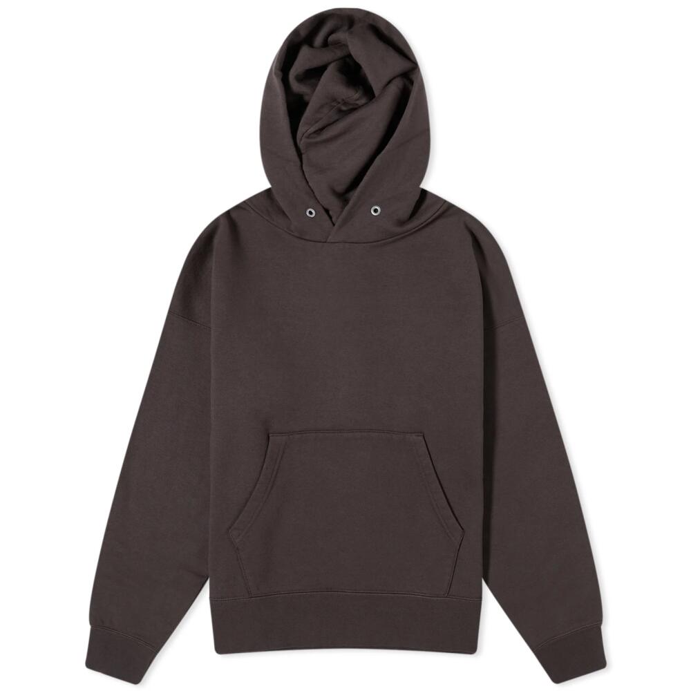 Visvim Men's Ultimate Jumbo Popover Hoody in Black Cover