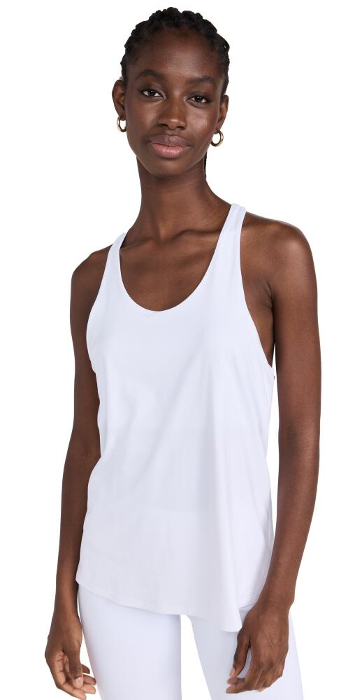 Alo Yoga Don't Get It Twisted Tank White Cover