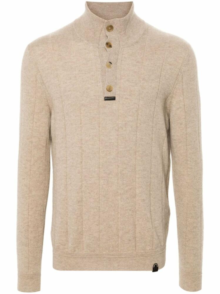 Brioni cashmere sweater - Neutrals Cover