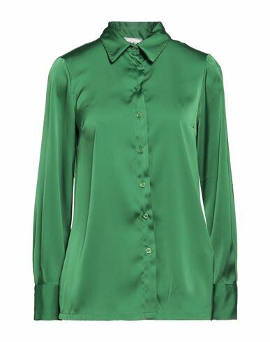 Berna Woman Shirt Green Polyester Cover