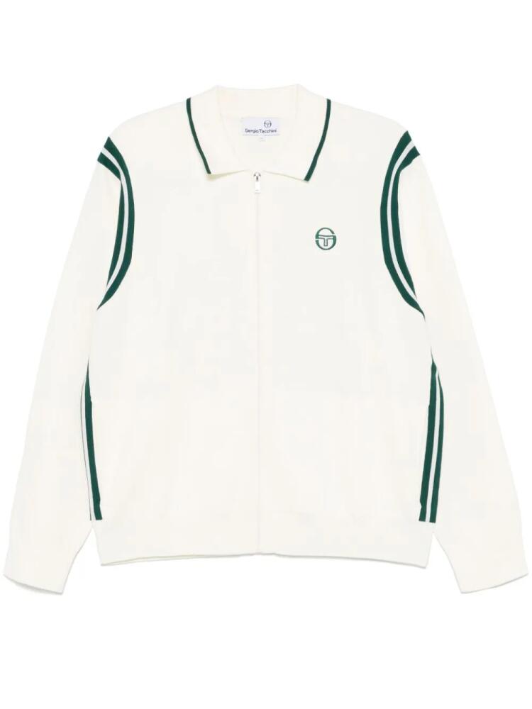 Sergio Tacchini Palla track jacket - White Cover