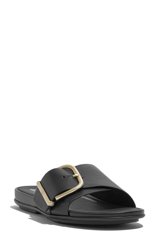 FitFlop Gracie Slide Sandal in Black Cover