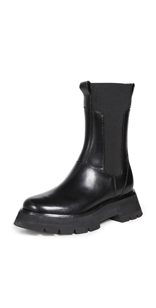 3.1 Phillip Lim Kate Lug Sole Combat Boots Black Cover