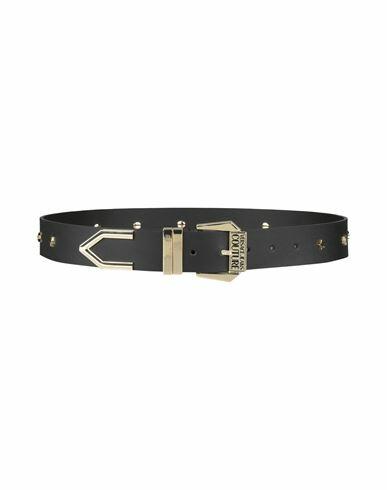 Versace Jeans Couture Woman Belt Black Calfskin Cover