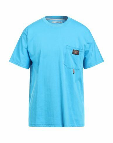 Takeshy Kurosawa Man T-shirt Azure Cotton Cover