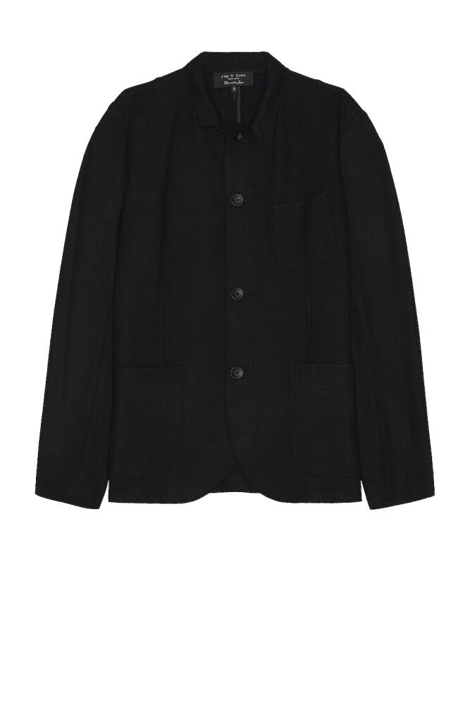 Rag & Bone Japanese Wool Prospect Cardigan in Black Cover