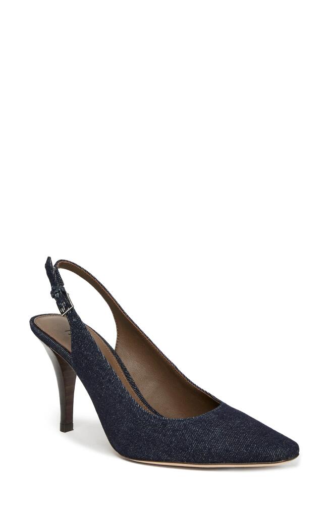 PAIGE Kaela Slingback Pump in Dark Indigo Cover