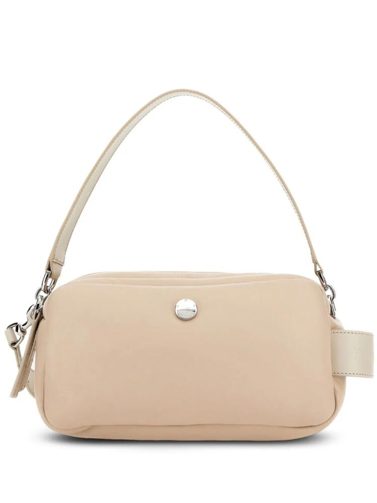 Hogan Doppia leather shoulder bag - Neutrals Cover