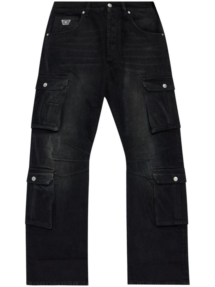 MISBHV straight cargo jeans - Black Cover