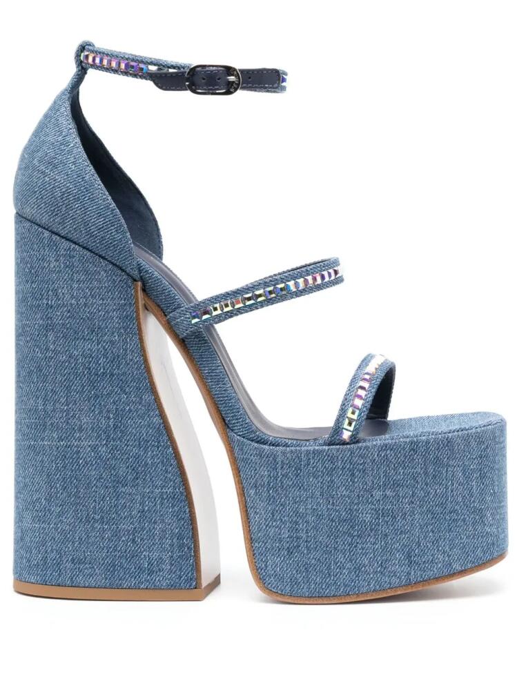 Le Silla Nikki platform sandals - Blue Cover