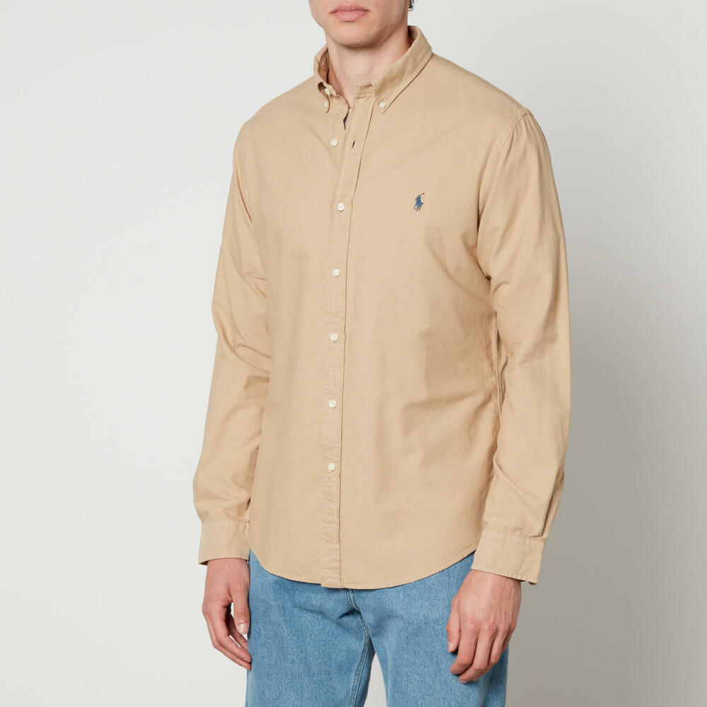 Polo Ralph Lauren Oxford Brushed Cotton-Canvas Shirt Cover