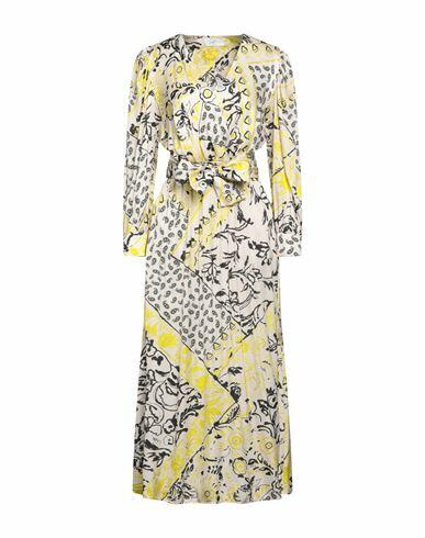 Soallure Woman Maxi dress White Polyester, Viscose Cover