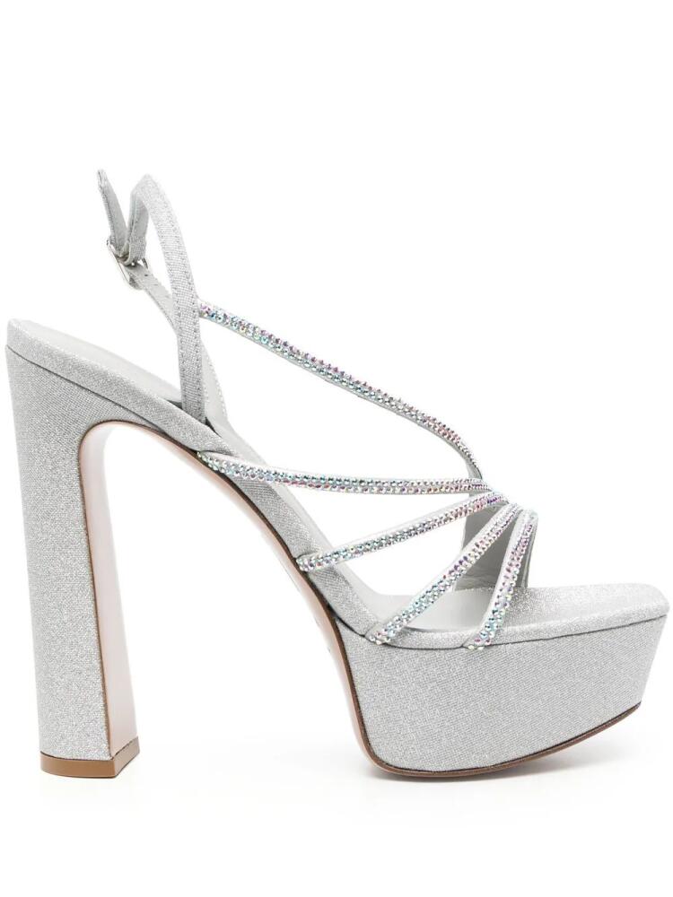 Le Silla Scarlet 150mm platform sandals - Grey Cover