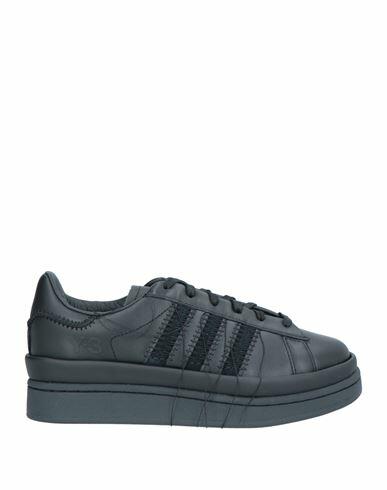 Y-3 Woman Sneakers Black Soft Leather Cover