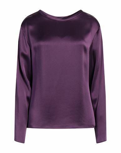 Tom Ford Woman Top Purple Acetate, Viscose Cover