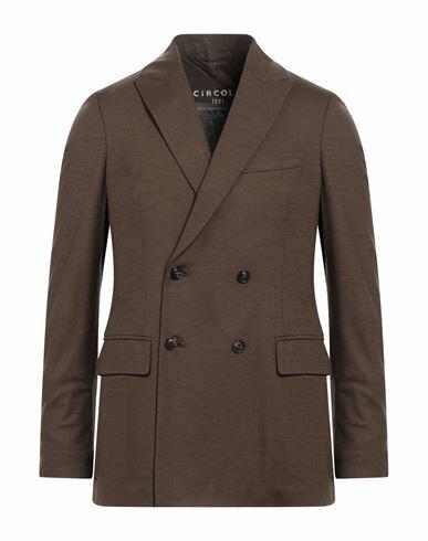 Circolo 1901 Man Blazer Khaki Virgin Wool, Cashmere Cover