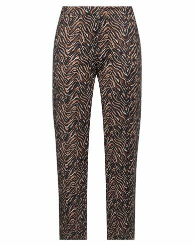 Camicettasnob Woman Pants Black Viscose, Polyester, Elastane Cover