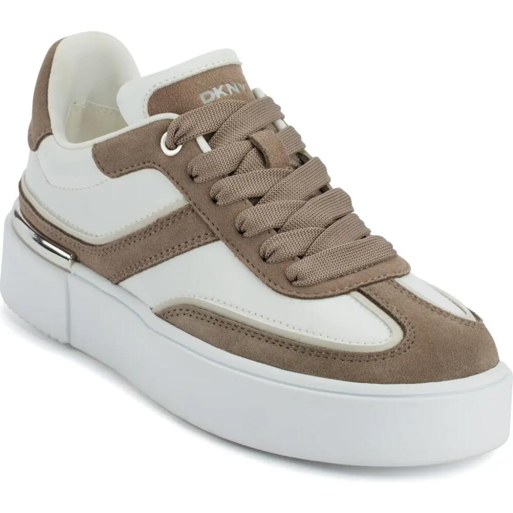 DKNY Bethan Platform Sneaker in Ash - Ash Cover