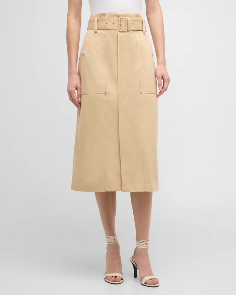 A.L.C. Maia Belted Midi Cargo Skirt Cover